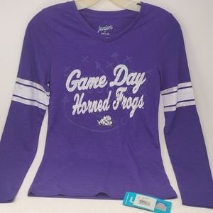GEN 2 Juniors NCAA Game Day L/S V-neck Top